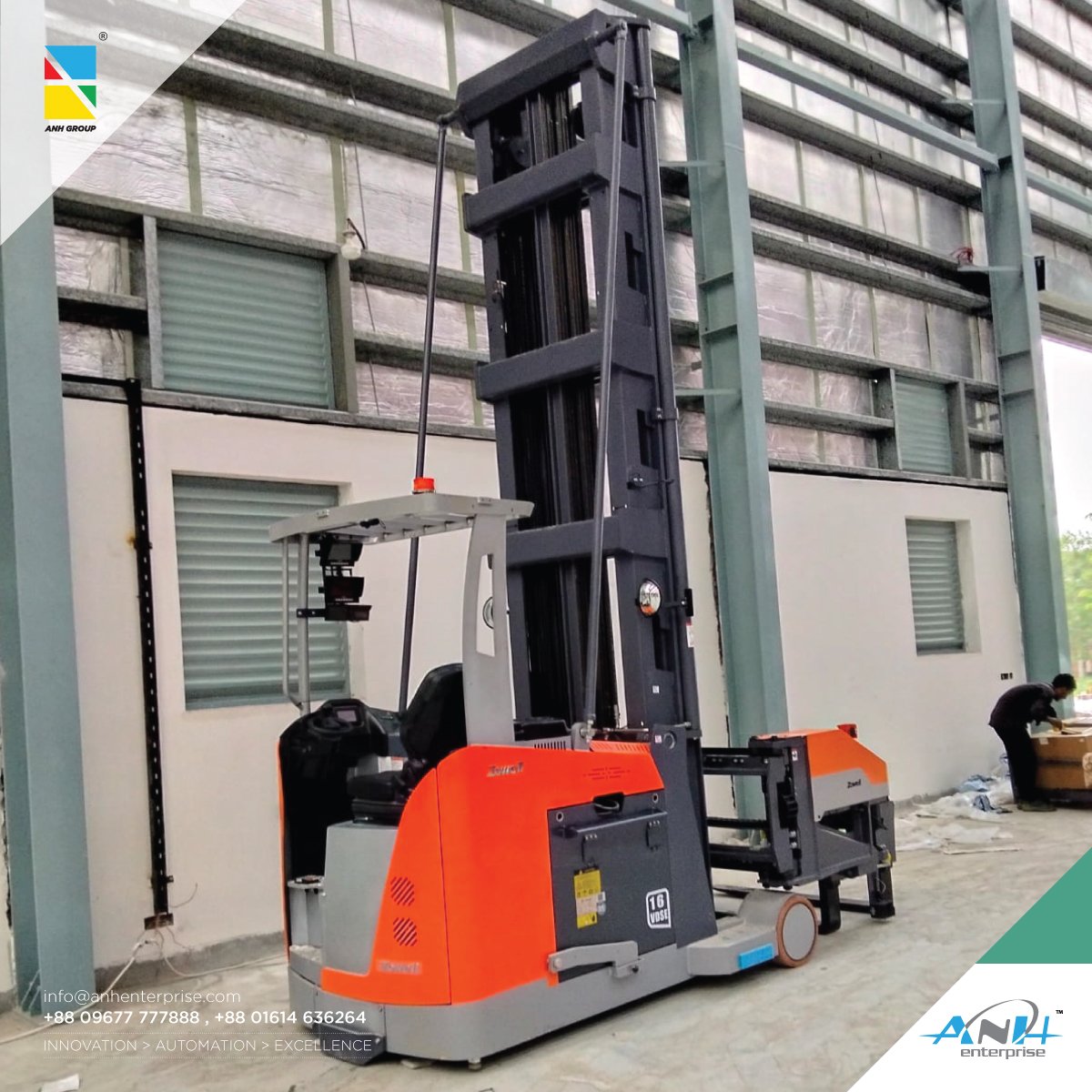 Man-Down Electric VNA Forklift (Seated Type) - 4 Units — photo 4